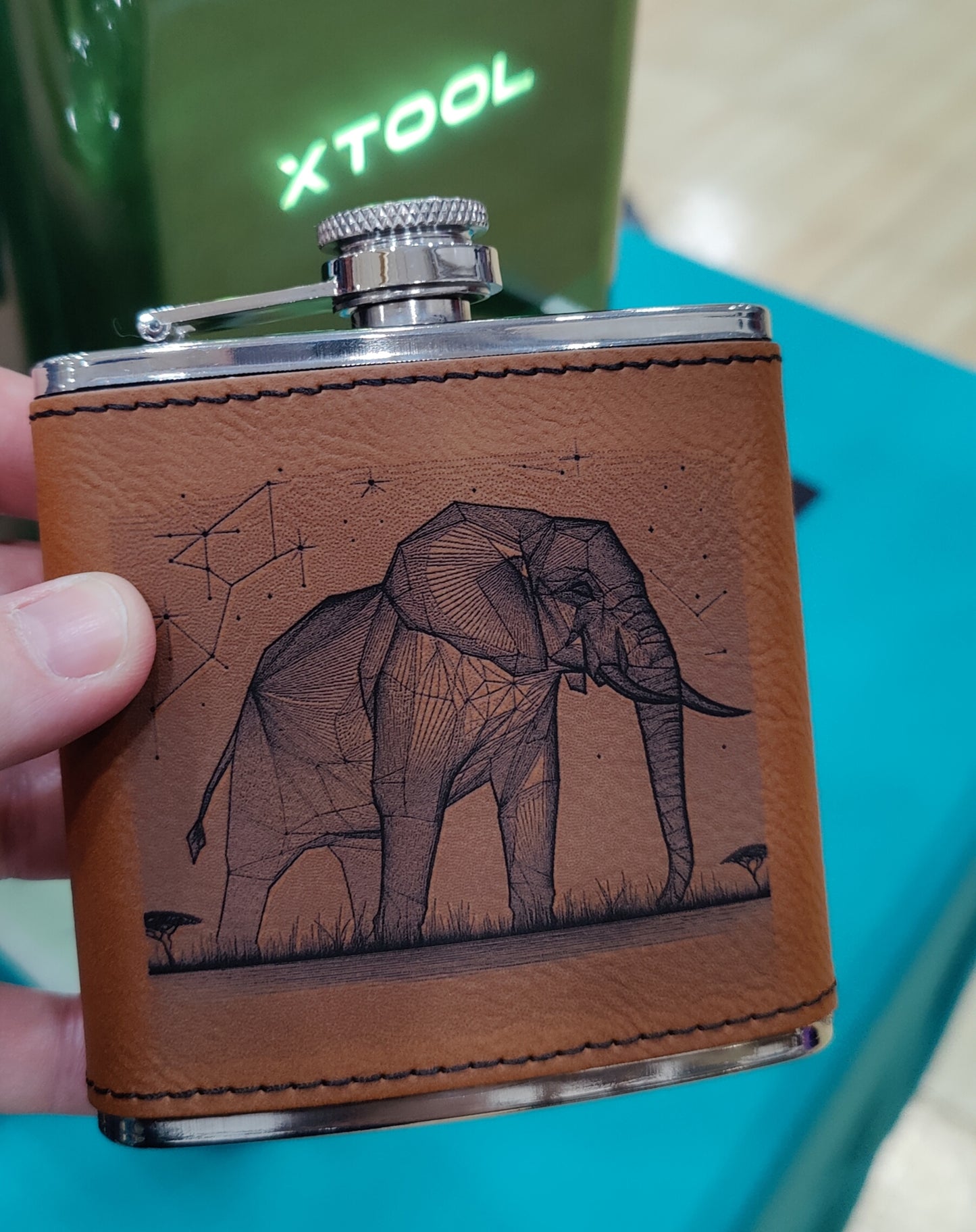 Elephant flask