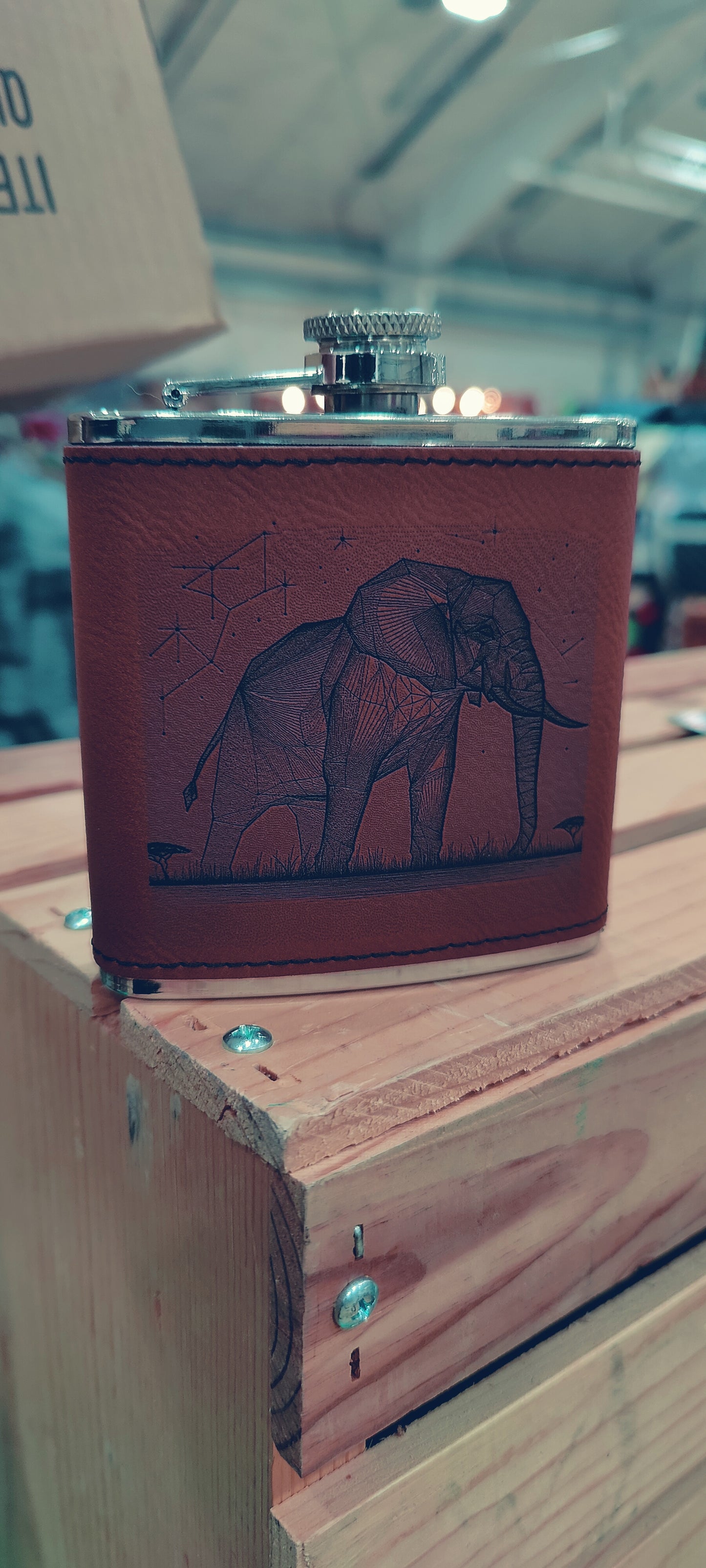 Elephant flask